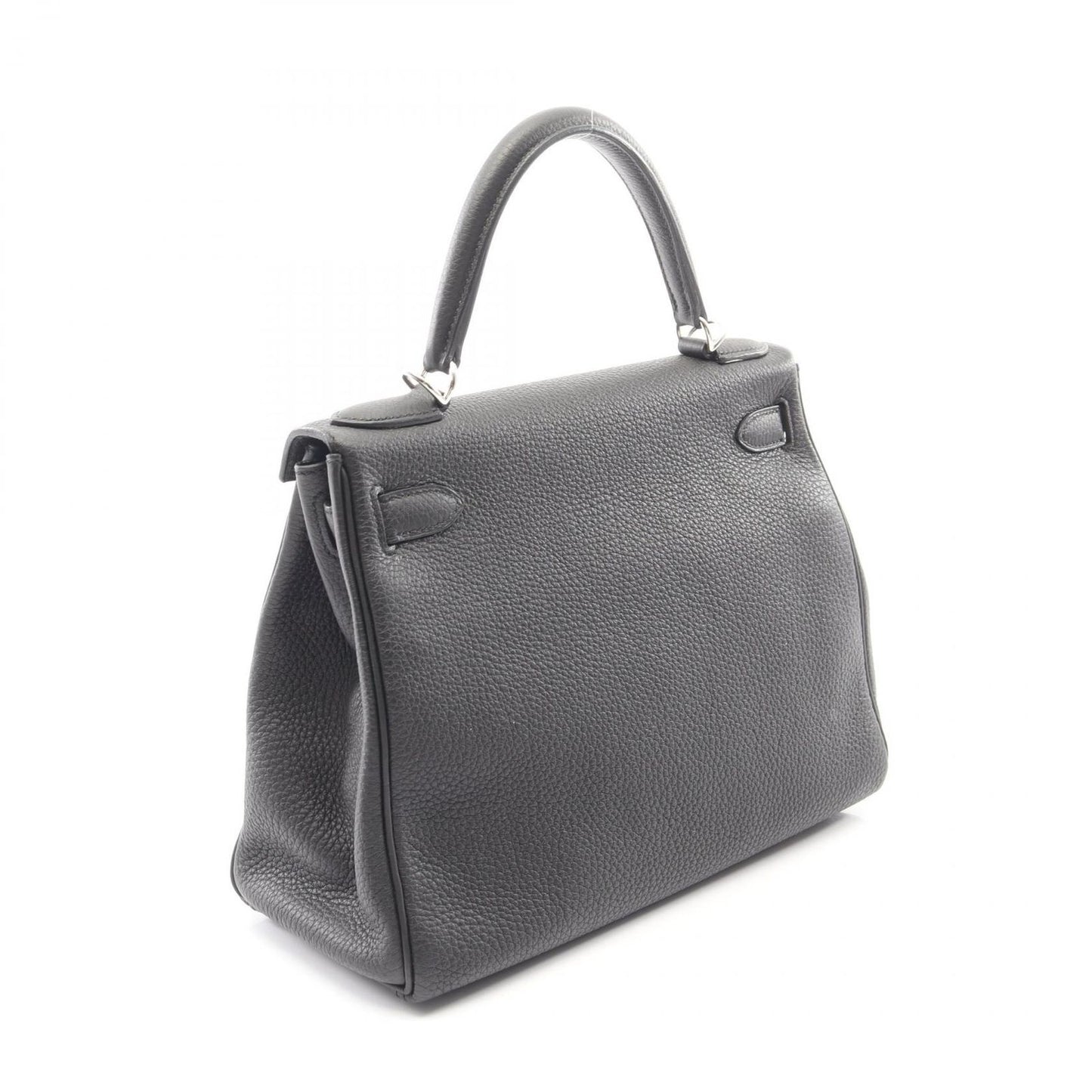 Hermes Handbag Kelly 28 Retourne 2-Way Black Leather — view 2