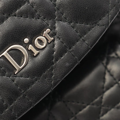 Dior Backpack Cannage Black Leather Star — view 5
