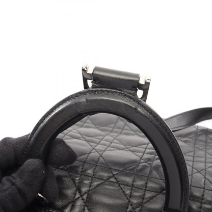 Dior Backpack Cannage Black Leather Star — view 8