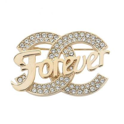 Chanel Brooch CC Logo