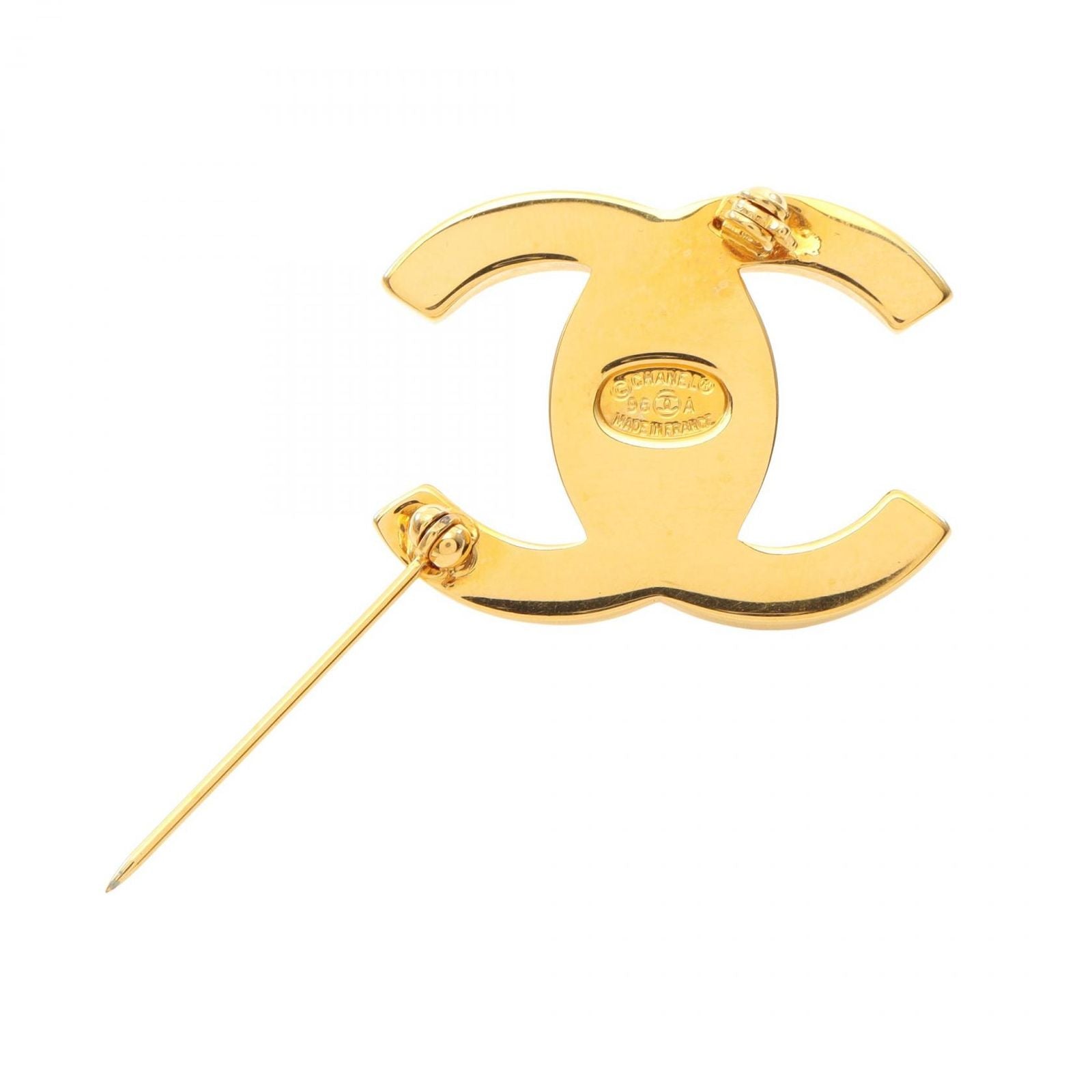 Chanel Brooch CC Logo Turnlock — view 2