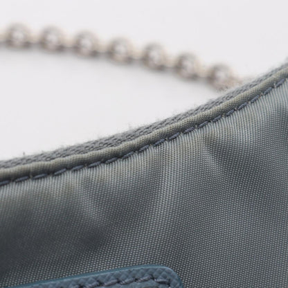 Prada Shoulder Bag Re Edition 2-Way Light Blue Nylon Re — view 7