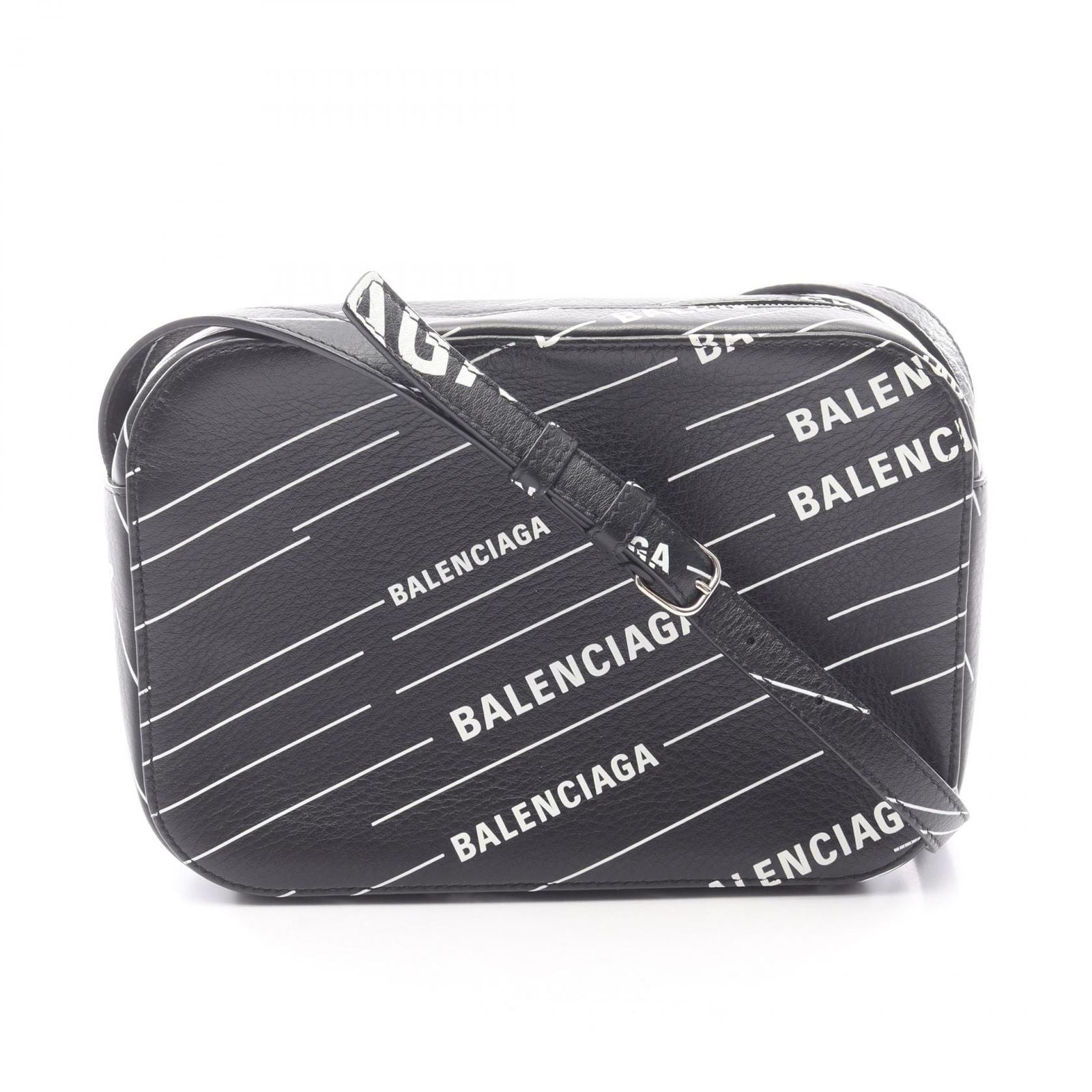 Balenciaga Shoulder Bag Everyday S Black Leather