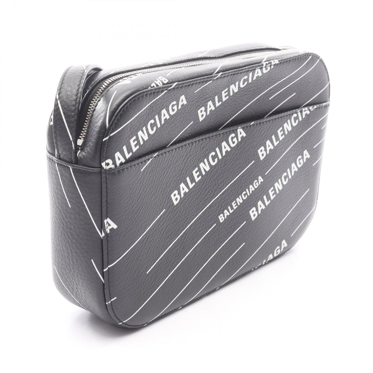 Balenciaga Shoulder Bag Everyday S Black Leather — view 2