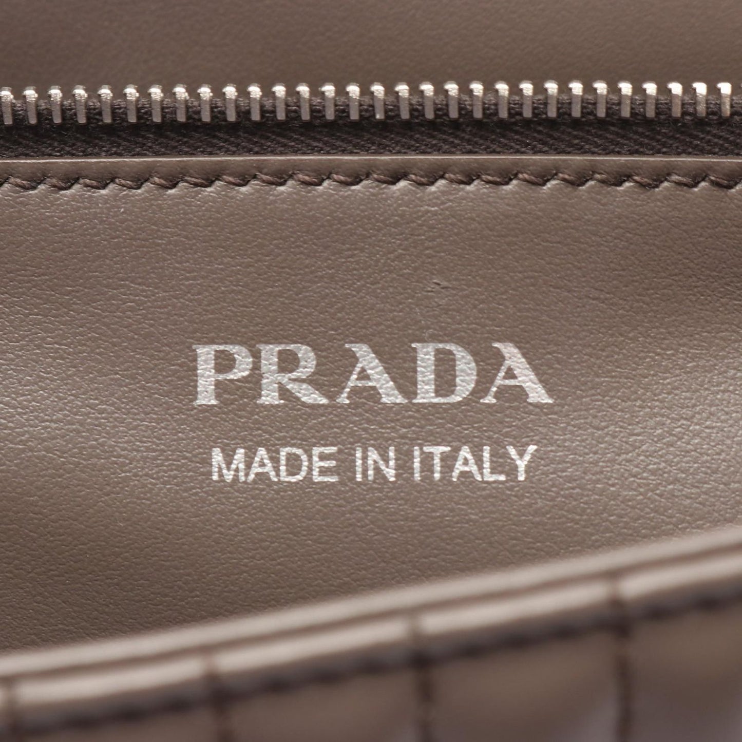 Prada Shoulder Bag Soft Calf Impun Diagram Leather Chain — view 4