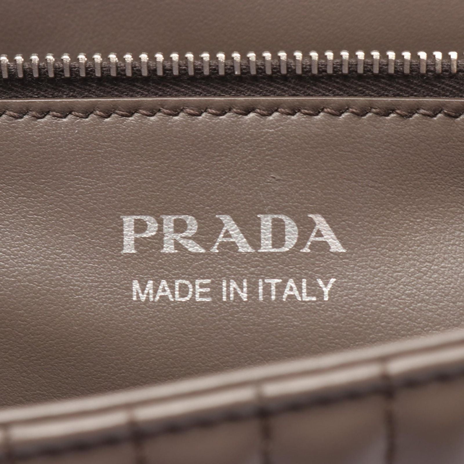 Prada Shoulder Bag Soft Calf Impun Diagram Leather Chain — view 4