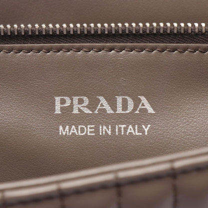 Prada Shoulder Bag Soft Calf Impun Diagram Leather Chain — view 4