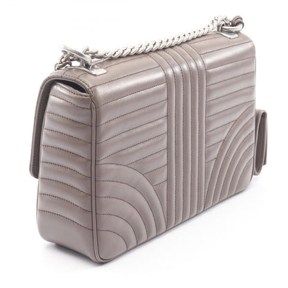 Prada Shoulder Bag Soft Calf Impun Diagram Leather Chain — view 2