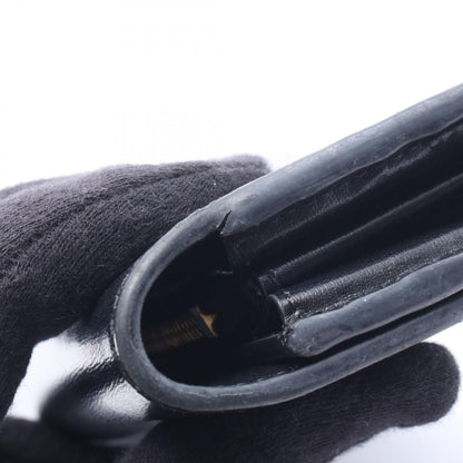 Celine Bifold Wallet Large Triomphe Black Leather — view 7