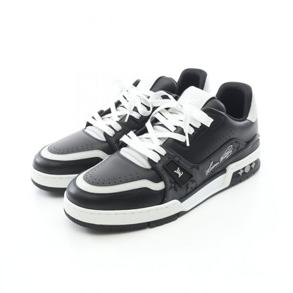 Louis Vuitton Sneakers LV Trainer Line Monogram Jacquard Noir Leather