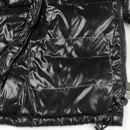 Moncler Down Jacket Claire Black Nylon — view 8