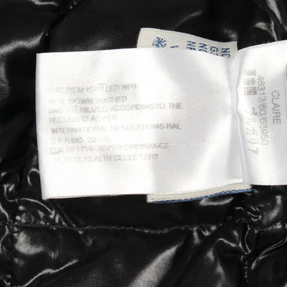Moncler Down Jacket Claire Black Nylon — view 6
