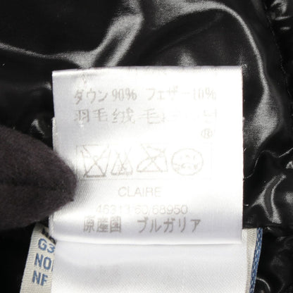 Moncler Down Jacket Claire Black Nylon — view 5