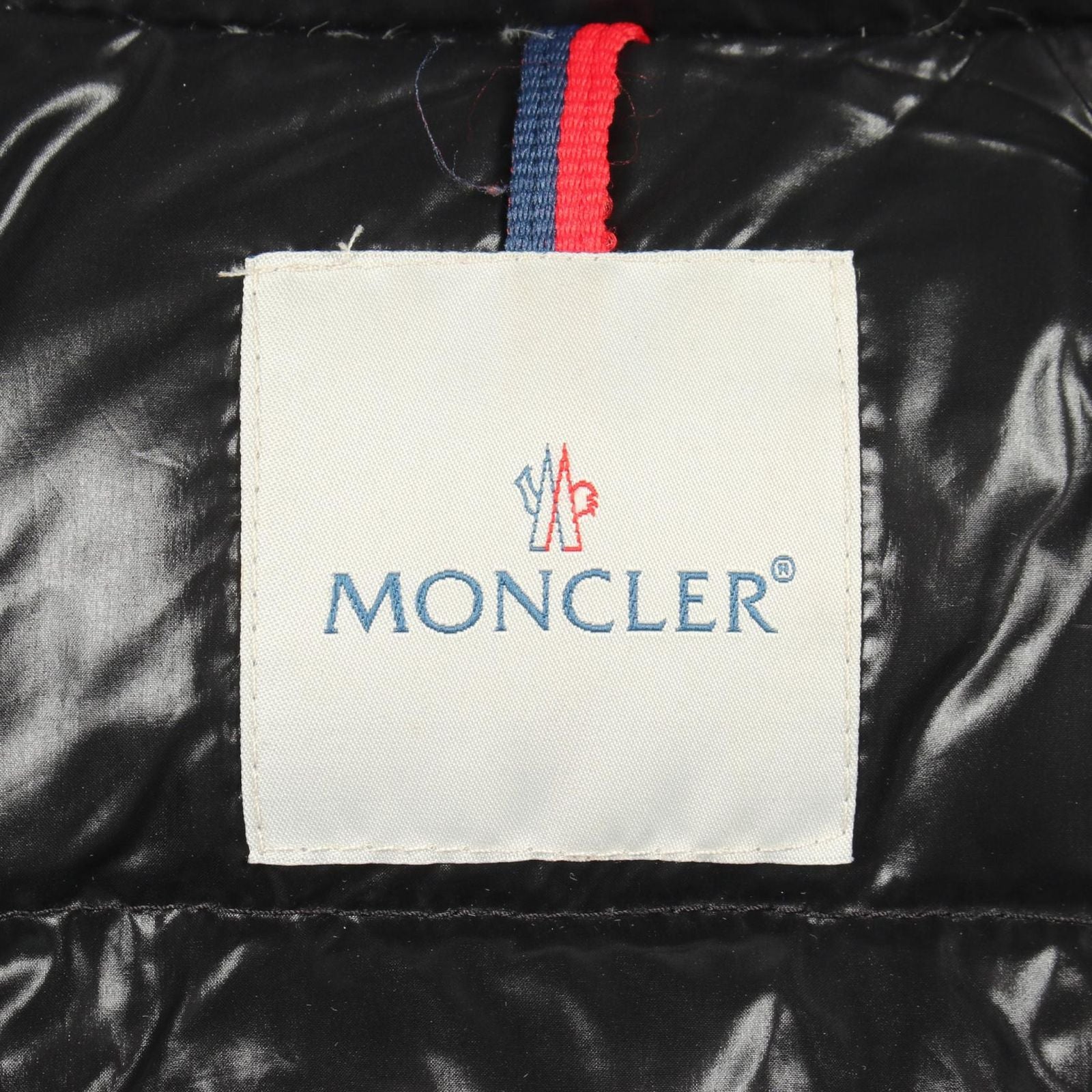 Moncler Down Jacket Claire Black Nylon — view 3