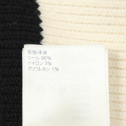Louis Vuitton Knit Border Gb9 Black Wool Sweater — view 4