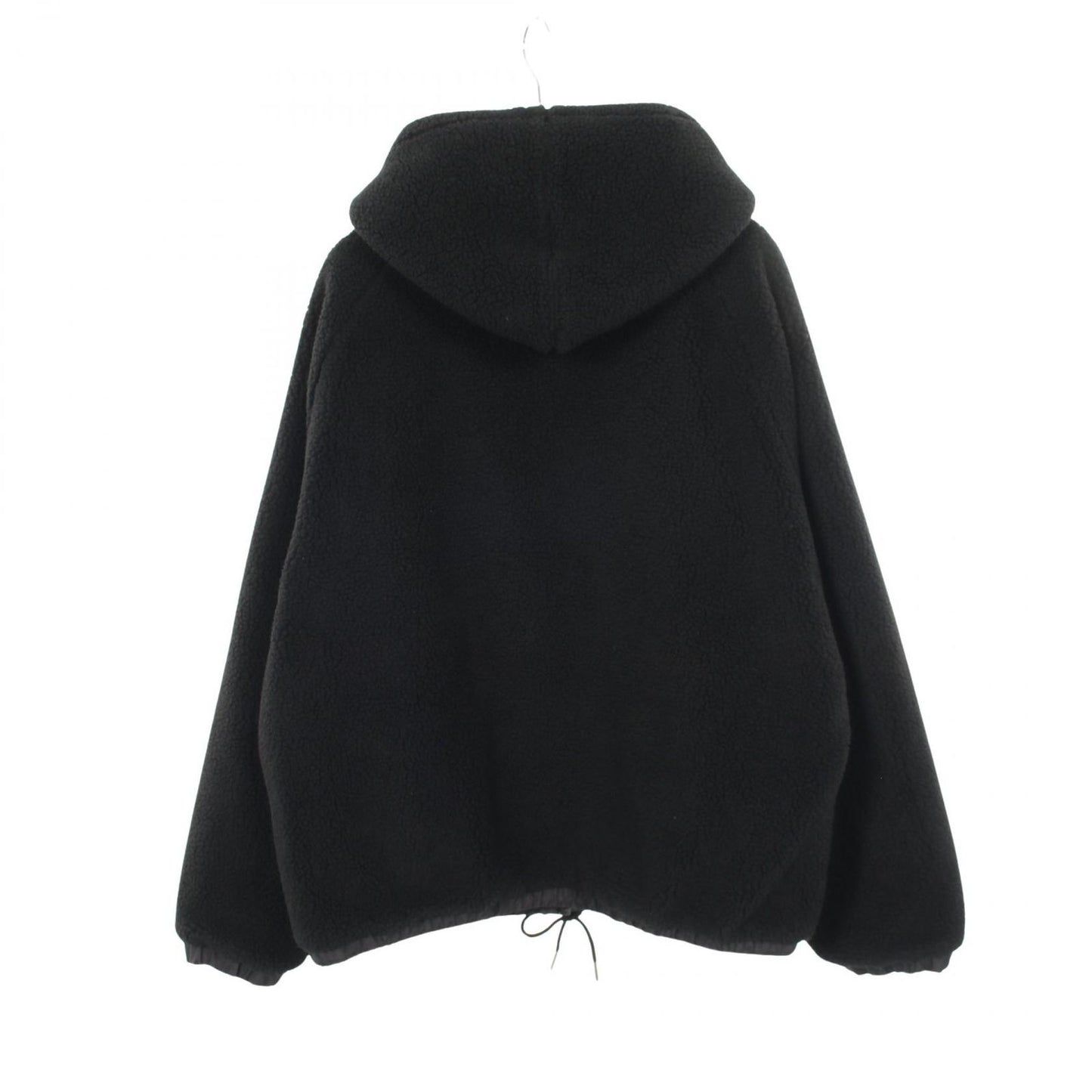 Celine Hooded Boa Black Others Boa Jacket — view 2