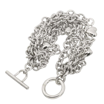 Tiffany & Co Heart Chain Bracelet 16.5 cm 925 Sterling Silver — view 4