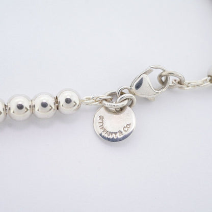 Tiffany & Co Bracelet Return to Heart Ball Chain 925 Sterling Silver Blue — view 5