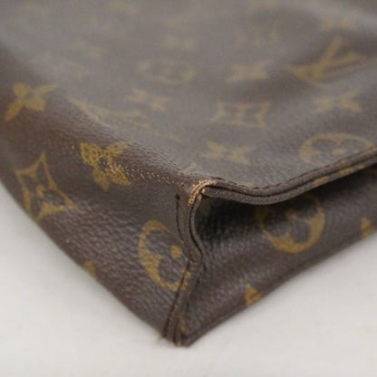 Louis Vuitton Clutch Monogram Pochette Toilet 26 Brown — view 8