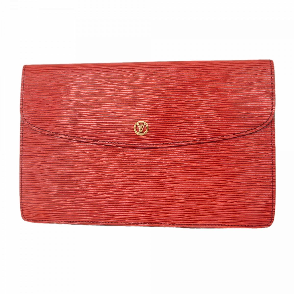 Louis Vuitton Clutch Epi Montaigne 27 Castilian Red