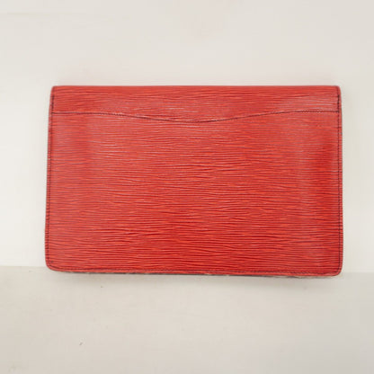 Louis Vuitton Clutch Epi Montaigne 27 Castilian Red — view 9