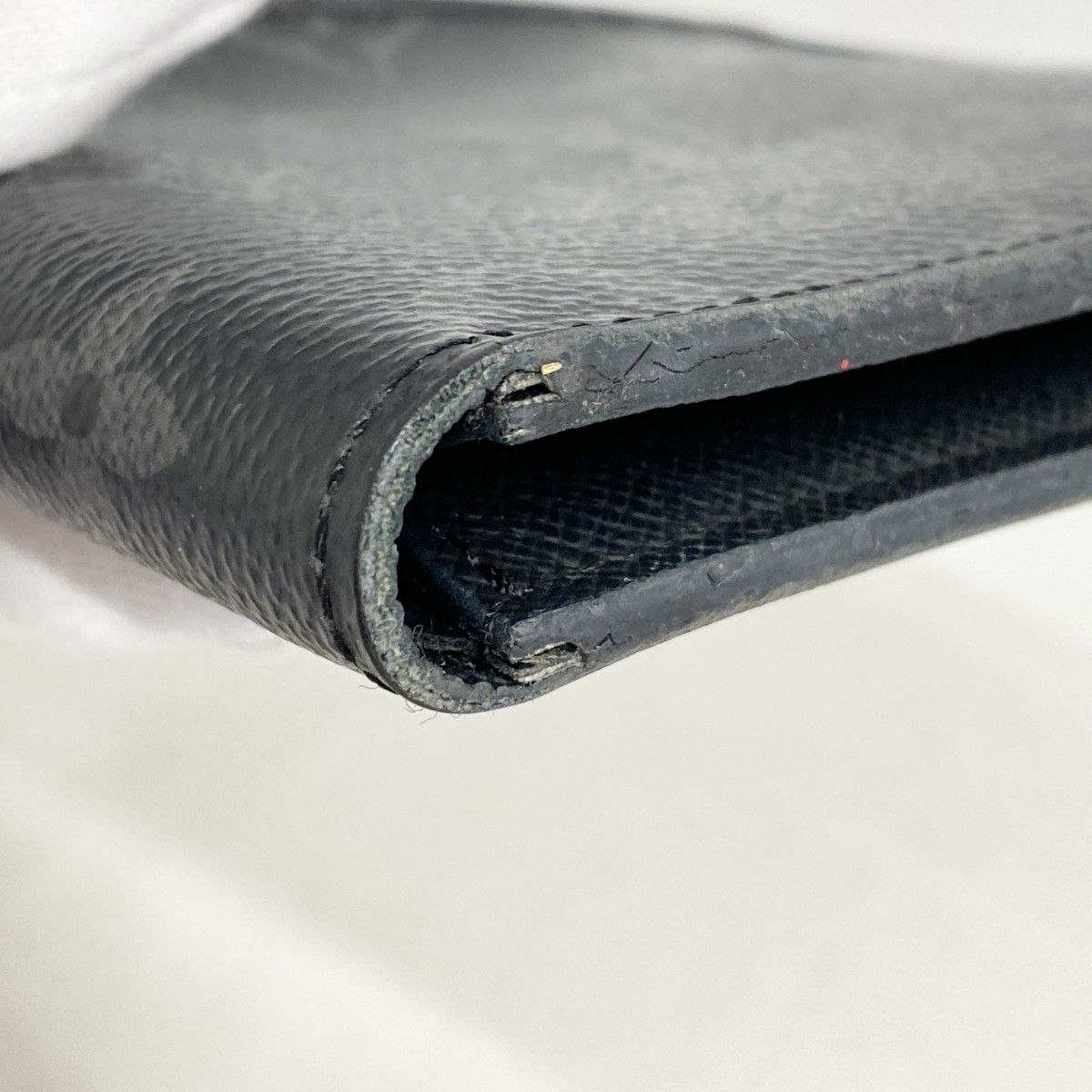 Louis Vuitton Bill Purse Monogram Eclipse Portefeuille Calf Black Wallet — view 5