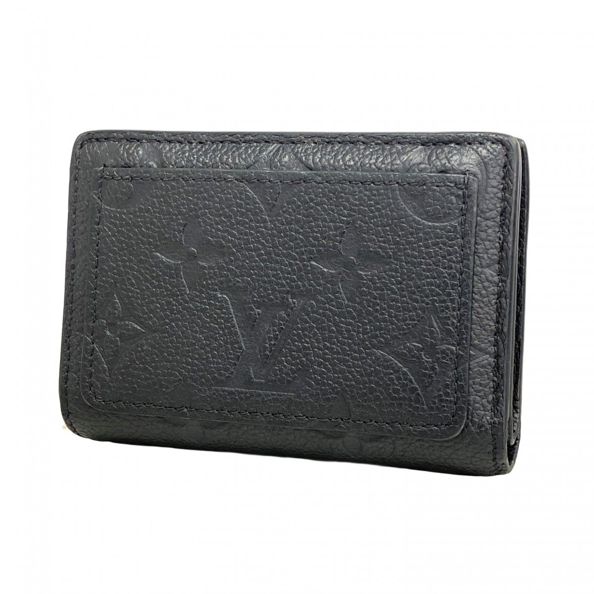 Louis Vuitton Wallet Monogram Empreinte Portefeuille Noir