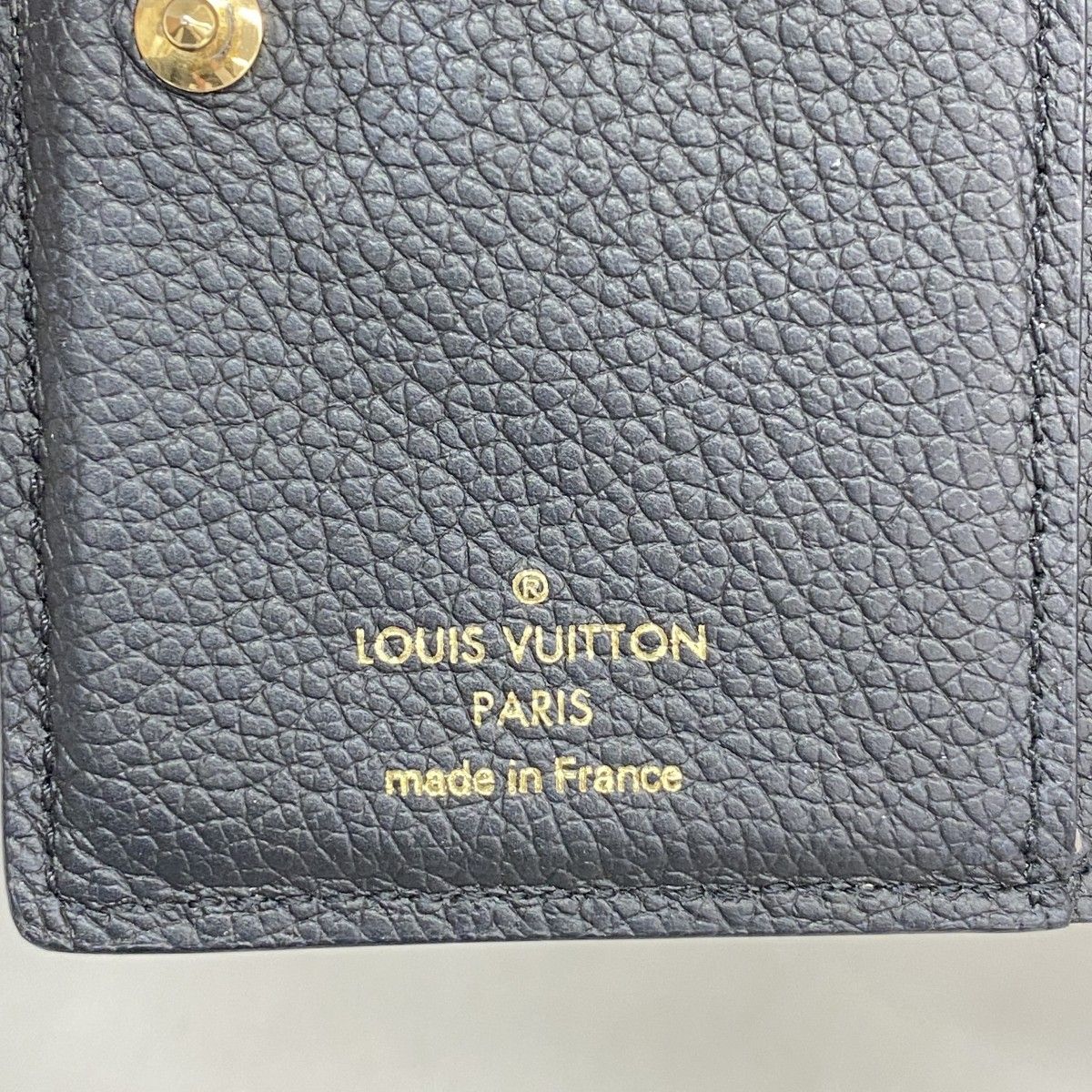 Louis Vuitton Wallet Monogram Empreinte Portefeuille Noir — view 4