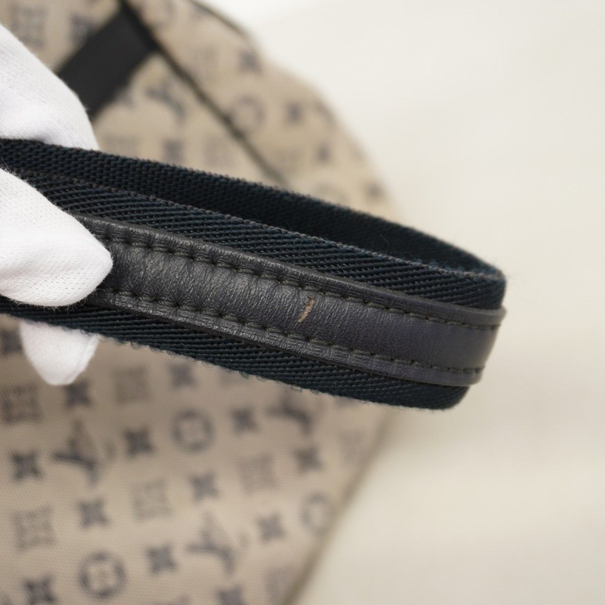 Louis Vuitton Handbag Monogram Mini Josephine PM Blue — view 8