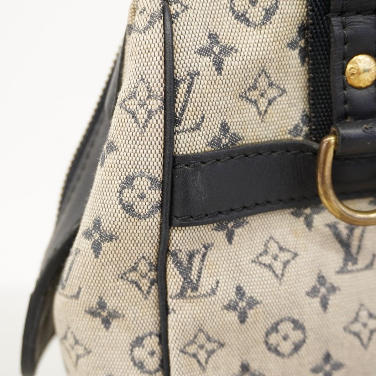 Louis Vuitton Handbag Monogram Mini Josephine PM Blue — view 9