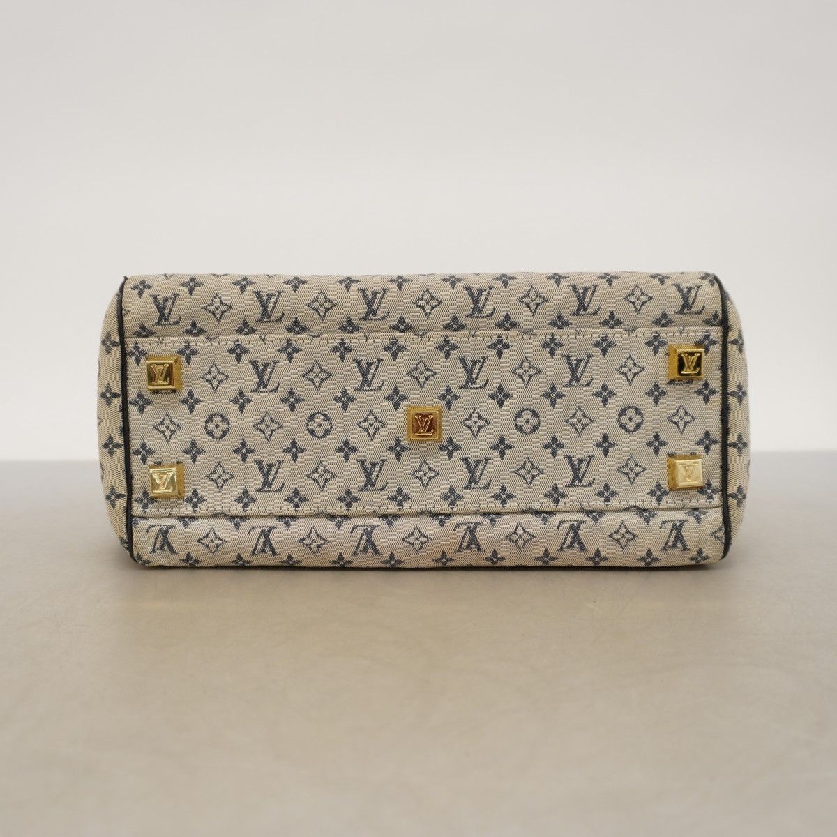 Louis Vuitton Handbag Monogram Mini Josephine PM Blue — view 3