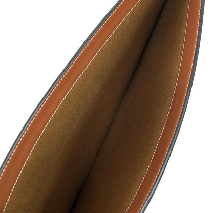 Celine Bag Triomphe Canvas Black Beige Brown PC Case Laptop Leather — view 7