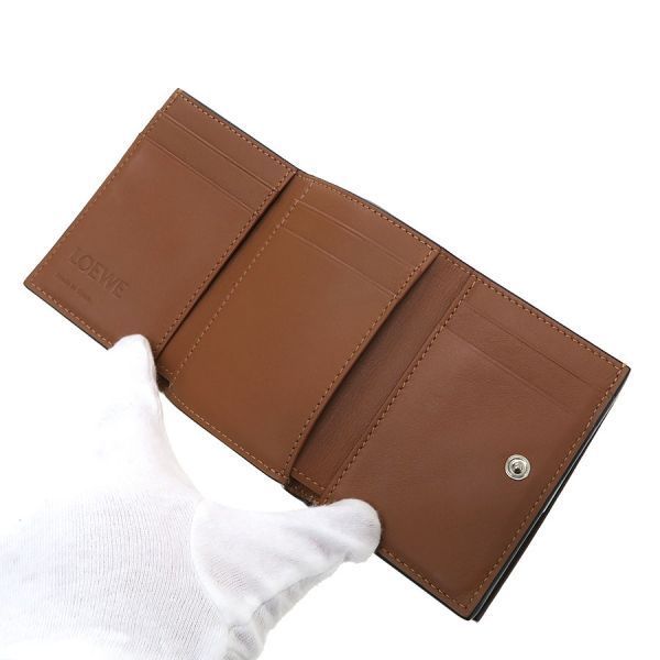 Loewe Anagram Trifold Wallet — view 3