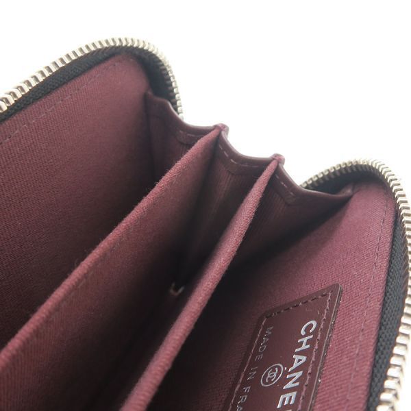 Chanel Caviar Quilted Coin Case — view 8