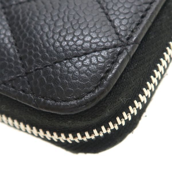 Chanel Caviar Quilted Coin Case — view 4