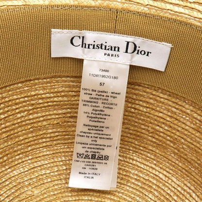 Dior Straw Hat Beige — view 9