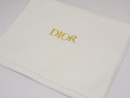 Dior Caro Frisia Card Holder Case Black Leather — view 5