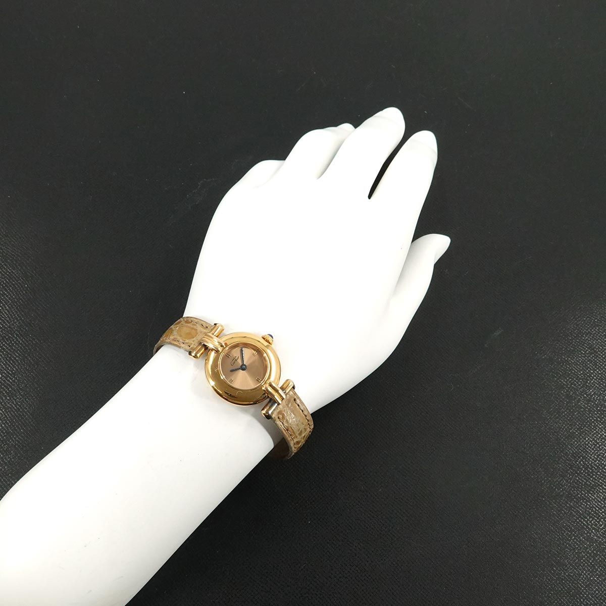 Cartier Must de Colisee Vermeil Vintage Watch Quartz — view 4