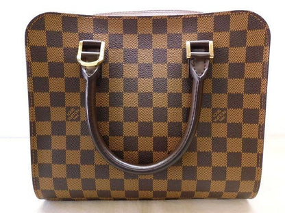 Louis Vuitton Damier Triana Handbag Brown