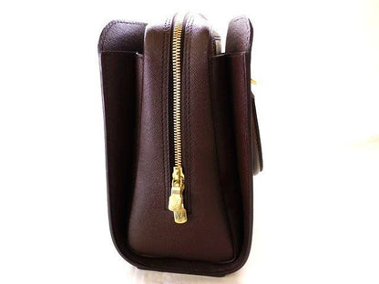 Louis Vuitton Damier Triana Handbag Brown — view 3