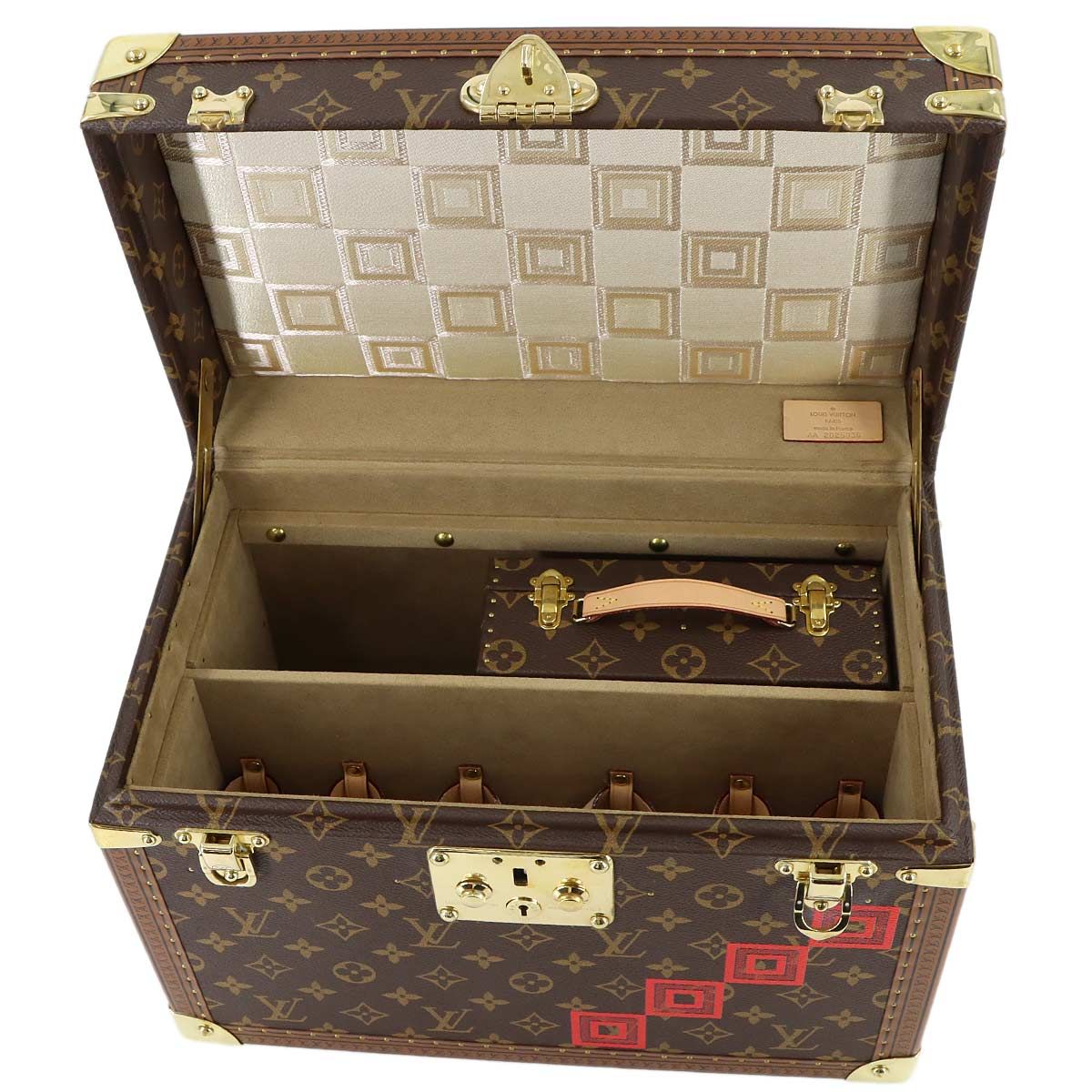 Louis Vuitton Monogram Boite Pharmacy Hand Bag Cosmetic Box Ichikawa Ebizo — view 7