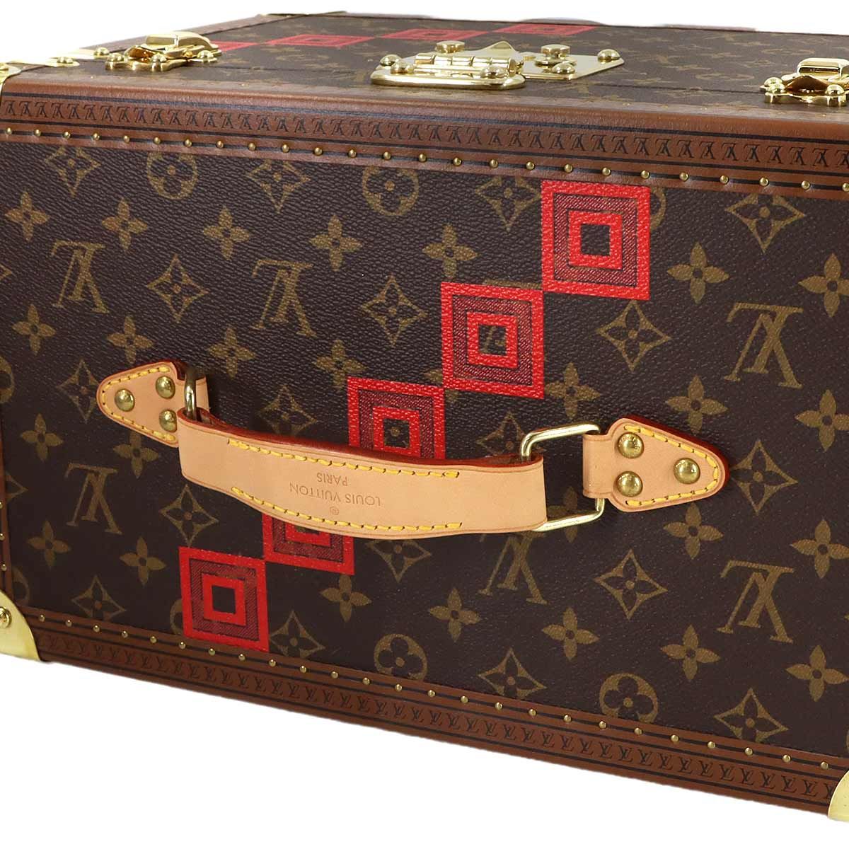 Louis Vuitton Monogram Boite Pharmacy Hand Bag Cosmetic Box Ichikawa Ebizo — view 6