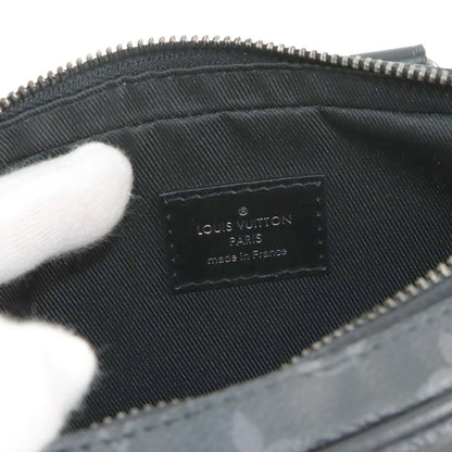 Louis Vuitton Monogram Eclipse Nano Pdv 2-Way Bag Black — view 7