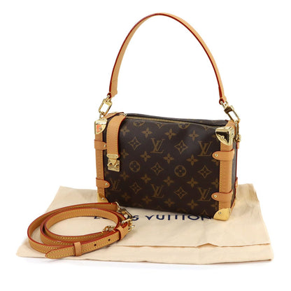 Louis Vuitton Monogram Side Trunk MM 2-Way Bag Brown — view 2