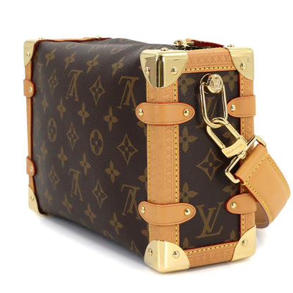 Louis Vuitton Monogram Side Trunk MM 2-Way Bag Brown — view 4