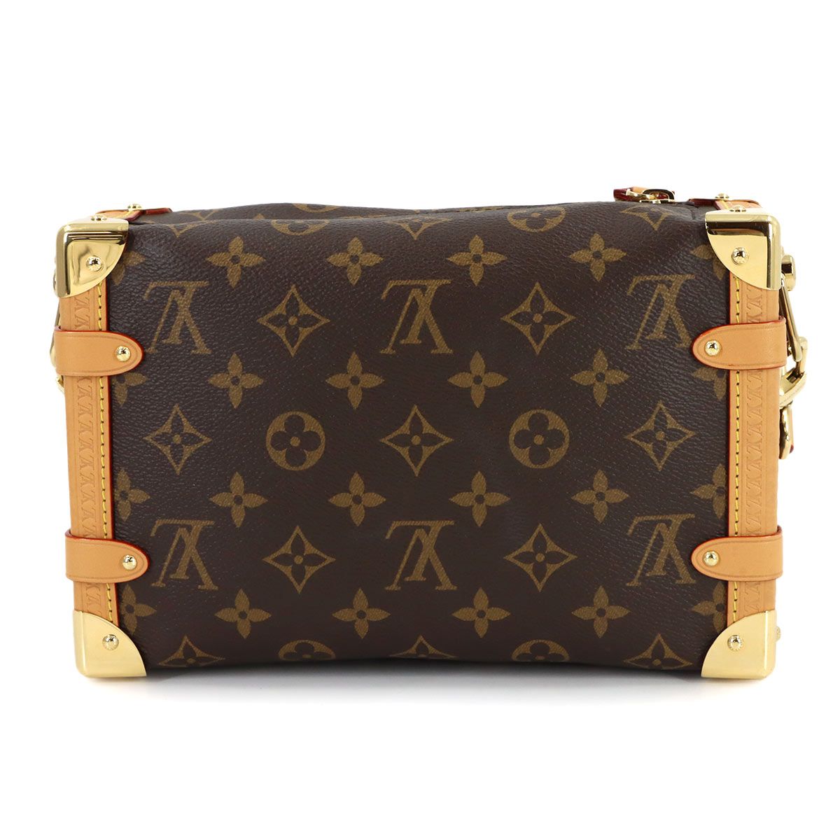 Louis Vuitton Monogram Side Trunk MM 2-Way Bag Brown — view 3