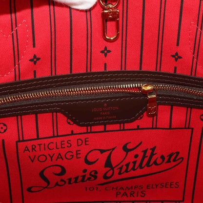 Louis Vuitton Damier Neverfull PM Tote Ebene Brown — view 8