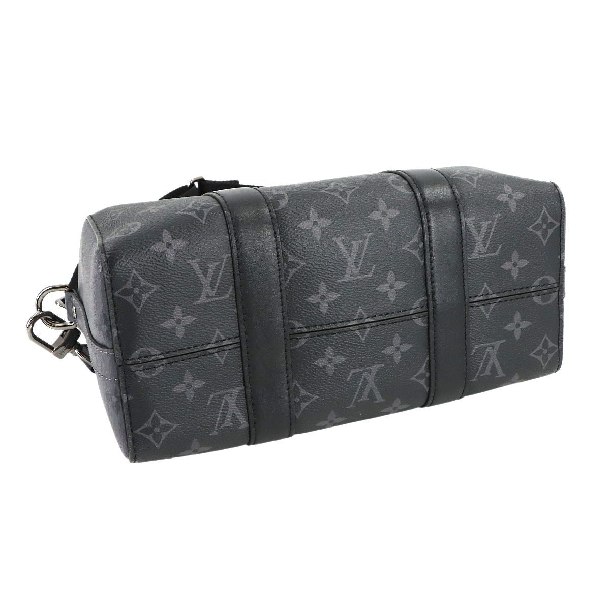 Louis Vuitton Monogram Eclipse Reverse City Keepall Shoulder Bag — view 4