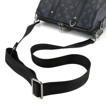 Louis Vuitton Monogram Eclipse Reverse City Keepall Shoulder Bag — view 5