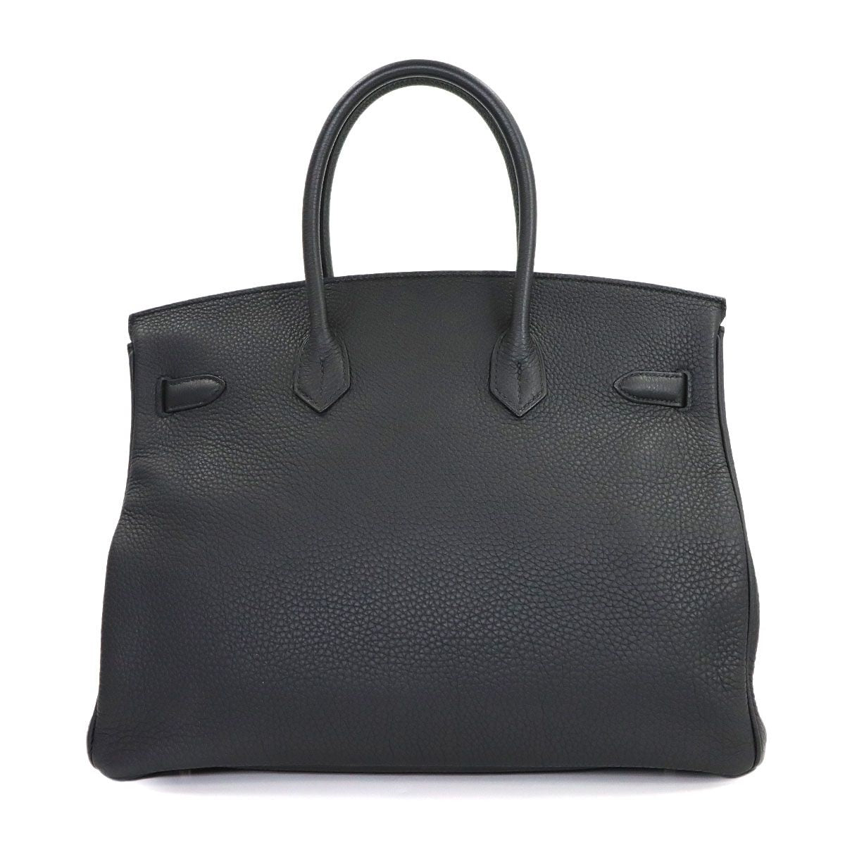 Hermes Birkin 35 Togo Black Hand Bag Silver — view 2
